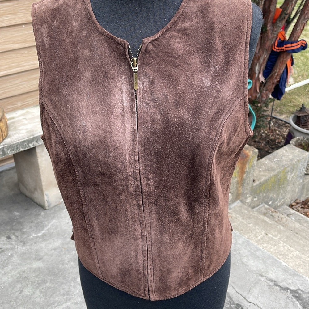 Suede Vest# - image 5